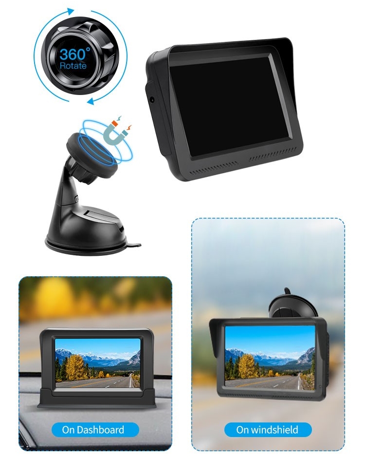 autokamera s monitorom