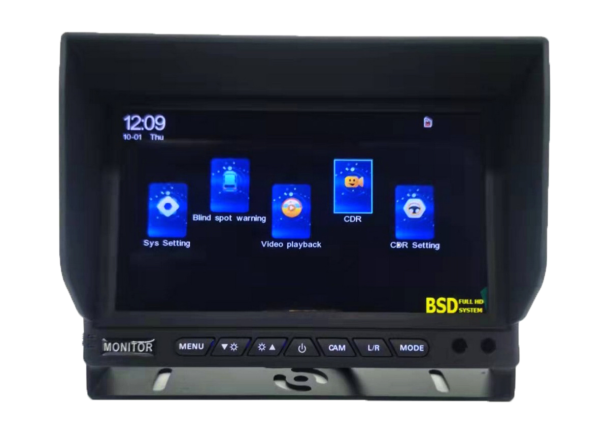 parking monitor for truck machines or van