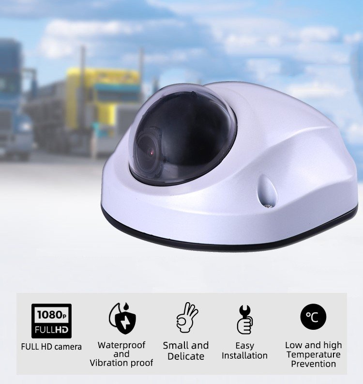 AHD DOME camera with FULL HD 1080P with WDR + f3,6 mm lens