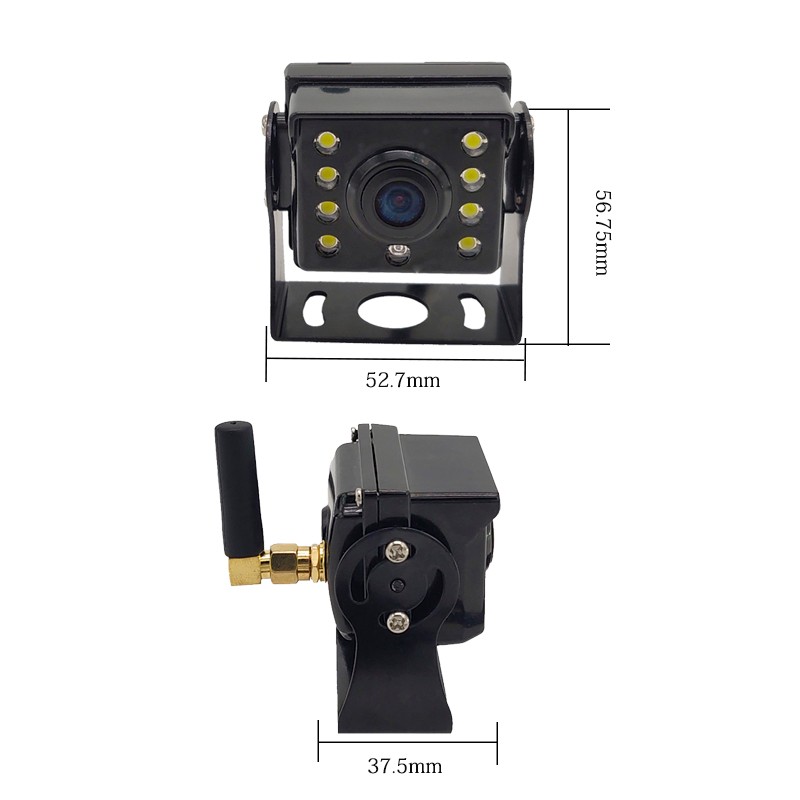 Mini security camera for trucks