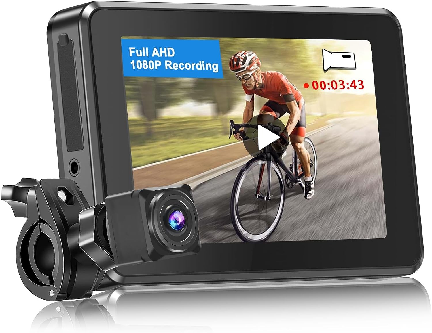 full hd bike or motorcycle camera with recording