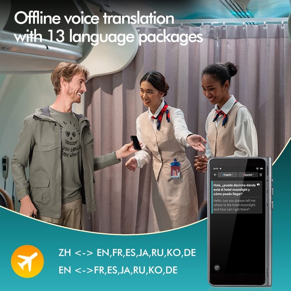 offline and online voice and text translator