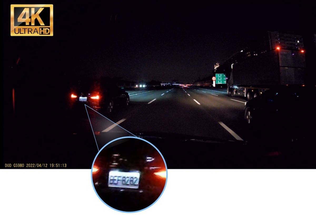 4k autokamera kamera do auta noční vidění