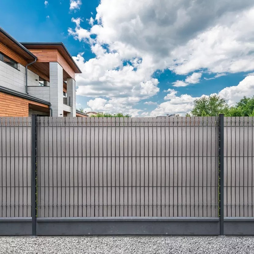 durable fence around the house and garden