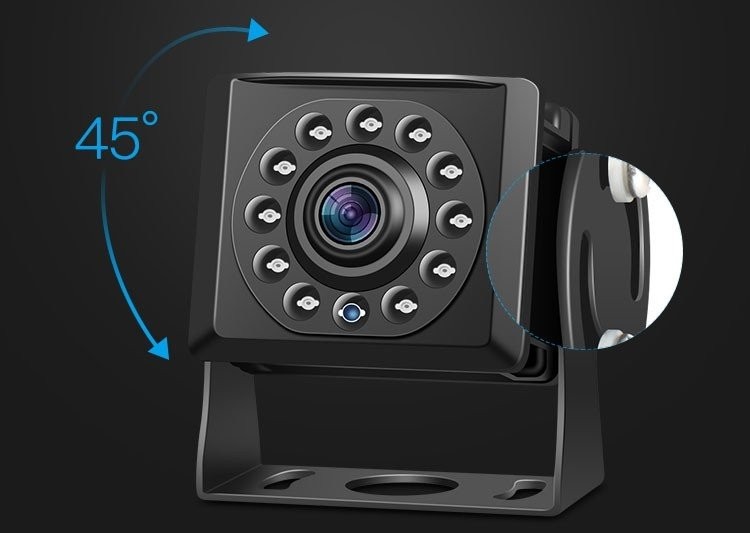 Couvací kamera noční vidění s 11 IR LED a dosvitem 15 metrů