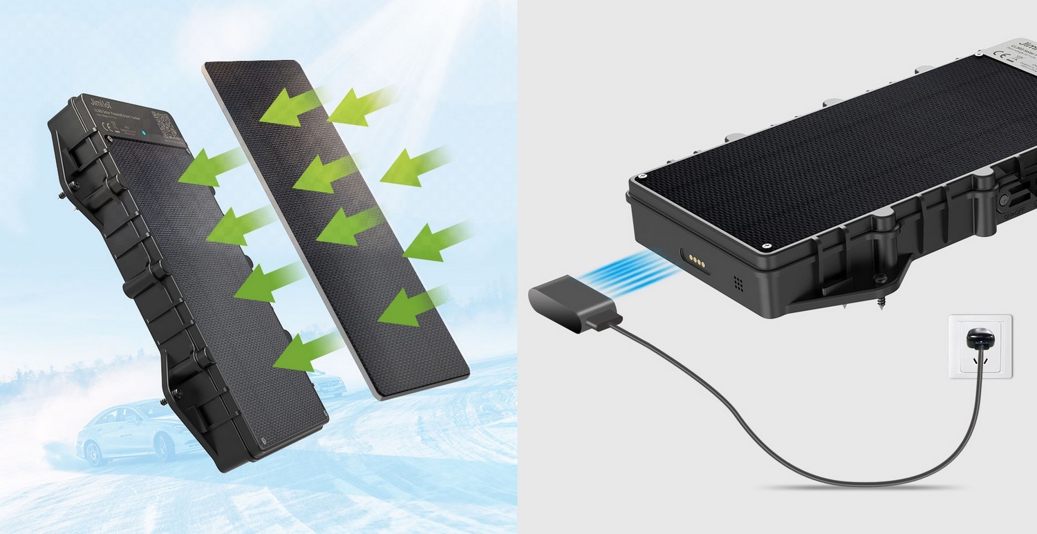 magnetic and solar charged gps tracker