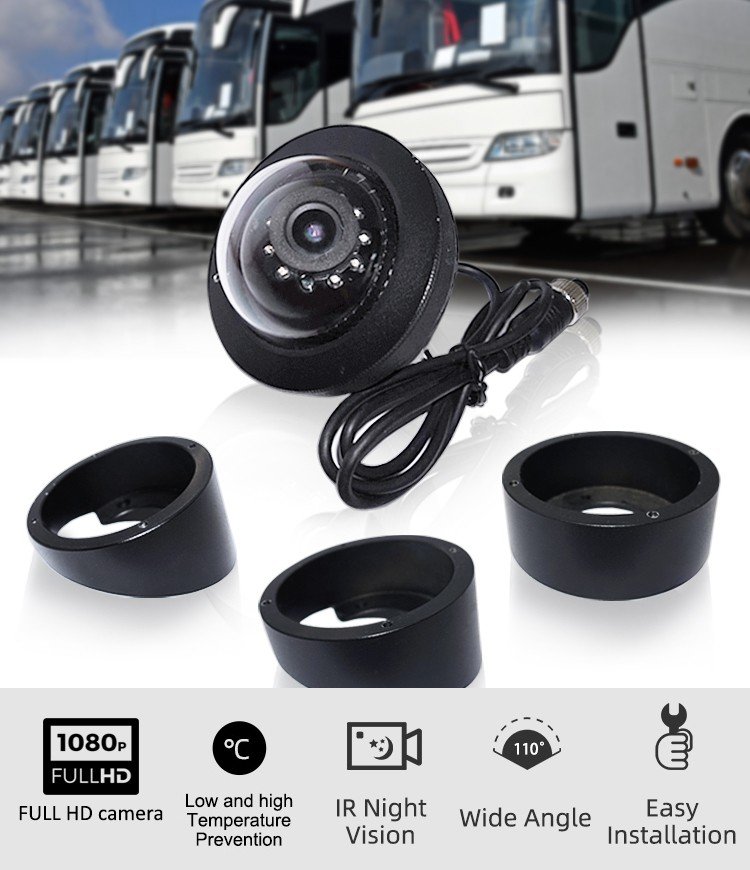 FULL HD camera for AHD bus with 10 IR LED night vision + WDR