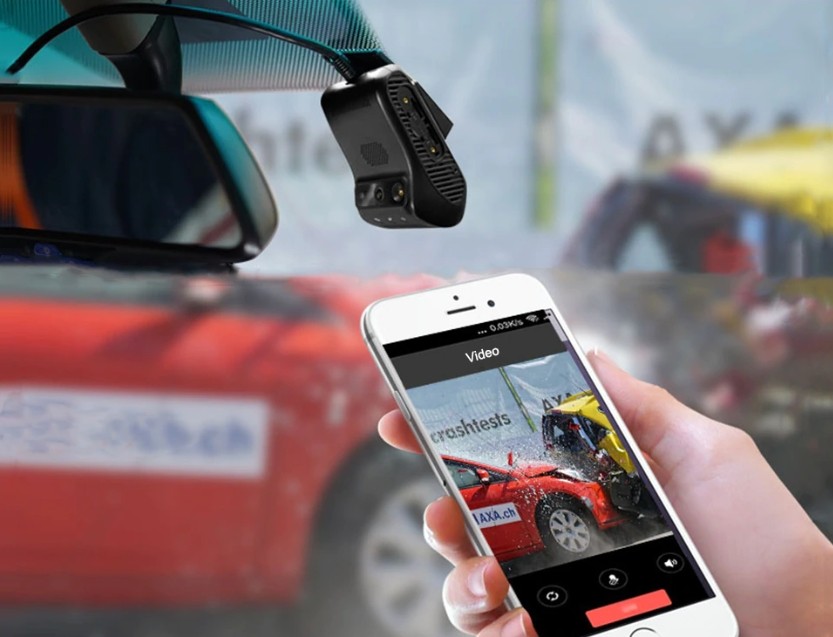 profio x2 camera in car with gps hotspot app