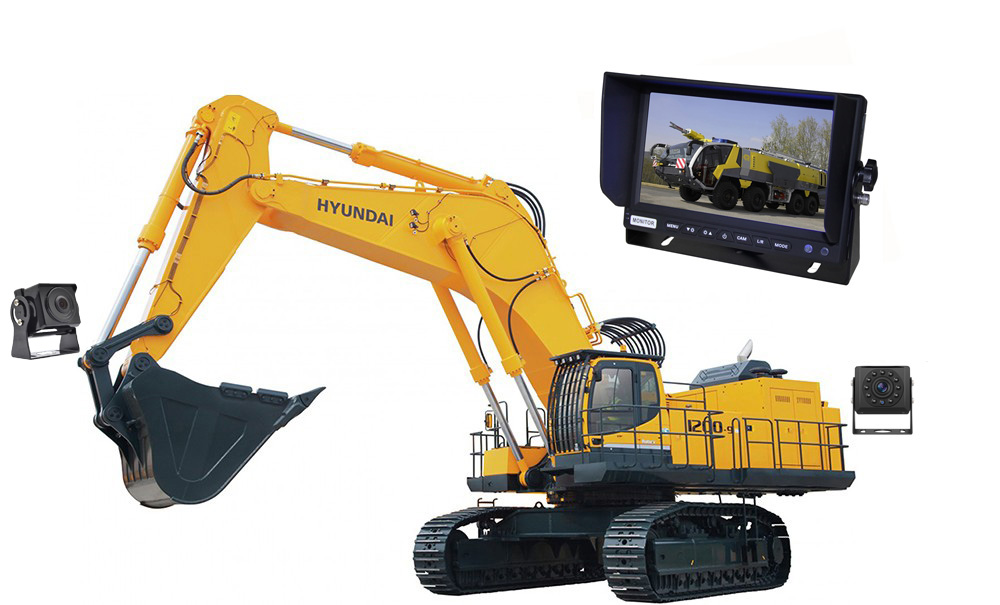 ahd camera set for agricultural and construction machinery