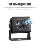 Parkovacia vodeodolná IP 68 mini HD kamera do auta - 175° uhol pohľadu + IR nočné videnie