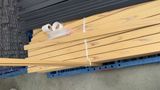Plastová výplň pletiva a panelov z PVC lišty - 3D pásy do plotov - Imitácia dreva