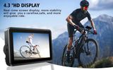 SET Kamera na bicykel bezpečnostná FULL HD + 4,3&quot; Monitor pre videnie vzadu