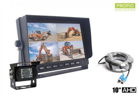 Set na cúvanie či parkovanie - 10" HD monitor do auta + 1x HD kamera