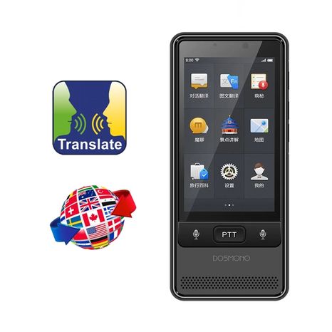 DOSMONO S501 - Vreckový hlasový a foto prekladač + 4G SIM