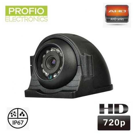 HD 720P AHD kamera na cúvanie - 140° snímací uhol + 12 IR LED nočné videnie
