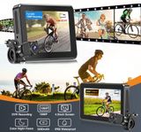 Kamera s monitorom na bicykel SET - FULL HD kamera + 4,3